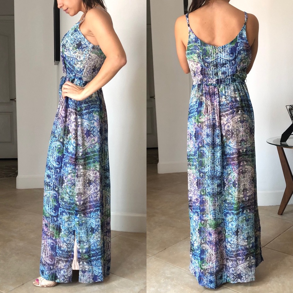Charlie Jade Eden Maxi Dress mixed paisley print